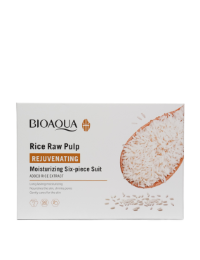 BioAqua Rice Raw Pulp Facial Kit