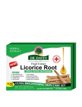 Licorice Root Skin Care Set 5pcs Licorice Skin Care Set by Dr Davy